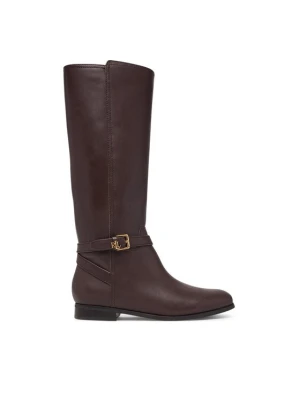Obrázek produktu LAUREN RALPH LAUREN Kozačky ve vojenském stylu 802974383003 Hnědá