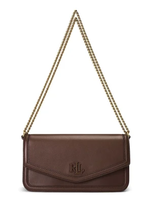 Obrázek produktu Lauren Ralph Lauren Kožená kabelka hnědá