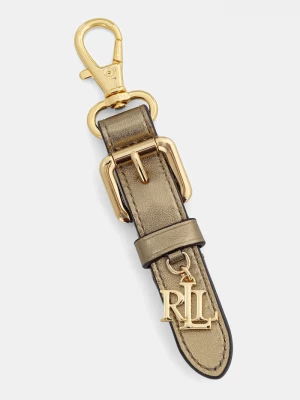 Obrázek produktu Lauren Ralph Lauren Kožená klíčenka Lauren Ralph Lauren zlatá
