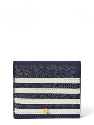 Obrázek produktu Lauren Ralph Lauren Kožená peněženka Lauren Ralph Lauren námořnická modř