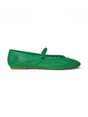 Obrázek produktu Lauren Ralph Lauren Kožené baleríny Lauren Ralph Lauren Jayna Mj zelená