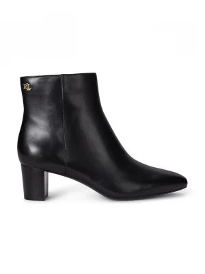 Obrázek produktu Lauren Ralph Lauren Kožené kotníkové boty Demi černá