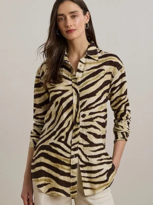 Obrázek produktu Lauren Ralph Lauren Lněná košile Lauren Ralph Lauren béžová