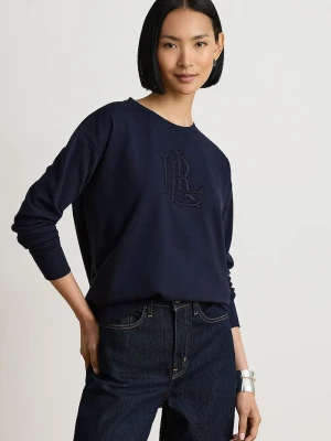 Obrázek produktu Lauren Ralph Lauren mikina dámská bavlnou námořnická modř