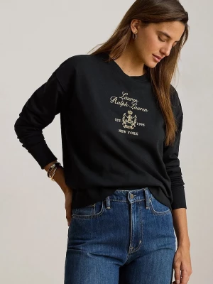 Obrázek produktu Lauren Ralph Lauren mikina dámská s bavlnou černá
