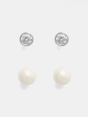 Obrázek produktu Lauren Ralph Lauren Náušnice Lauren Ralph Lauren 2-pack stříbrná