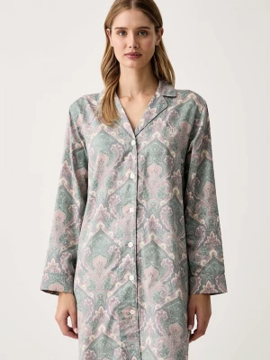 Obrázek produktu Lauren Ralph Lauren noční košile dámská s bavlnou béžová