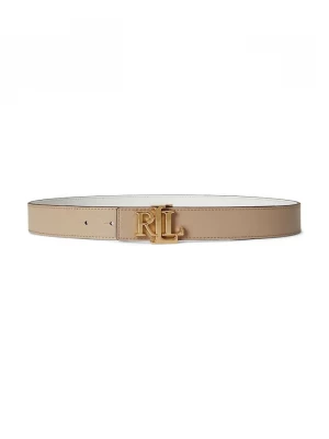 Obrázek produktu Lauren Ralph Lauren oboustranný pásek dámský kožený béžová