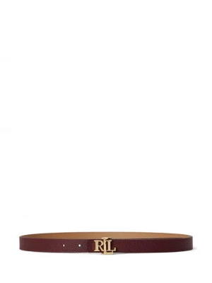 Obrázek produktu Lauren Ralph Lauren Opasek velbloudí / zlatá / vínově červená