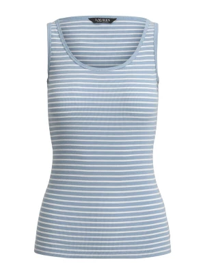 Obrázek produktu Lauren Ralph Lauren Petite Top chladná modrá / bílá