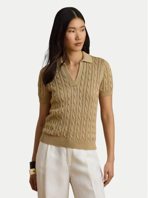 Obrázek produktu LAUREN RALPH LAUREN Polokošile 200P14041006 Béžová Regular Fit
