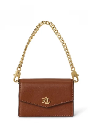 Obrázek produktu Lauren Ralph Lauren psaníčko dámské kožené hnědá