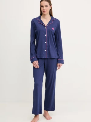 Obrázek produktu Lauren Ralph Lauren Pyžamo Lauren Ralph Lauren námořnická modř