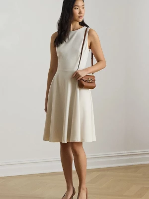 Obrázek produktu Lauren Ralph Lauren rozšířené šaty s viskózou béžová