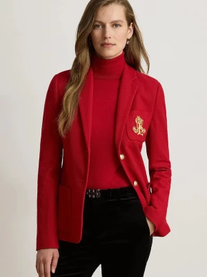 Obrázek produktu Lauren Ralph Lauren sako dámské s bavlnou červená