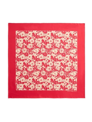 Obrázek produktu Lauren Ralph Lauren Šátek 'FLOWERS' režná / červená / bílá