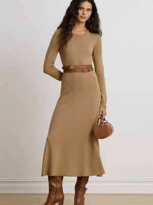 Obrázek produktu Lauren Ralph Lauren šaty bavlněné hnědá