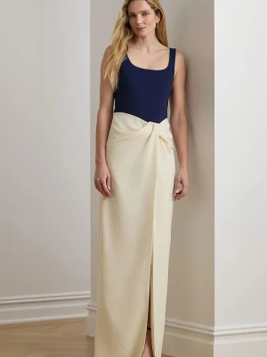 Obrázek produktu Lauren Ralph Lauren šaty s viskózou béžová