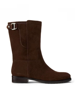 Obrázek produktu Lauren Ralph Lauren Semišové boty Tasha Mid hnědá