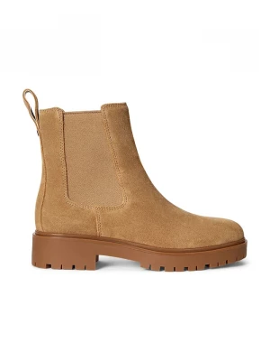 Obrázek produktu Lauren Ralph Lauren Semišové kotníkové boty Allyson hnědá