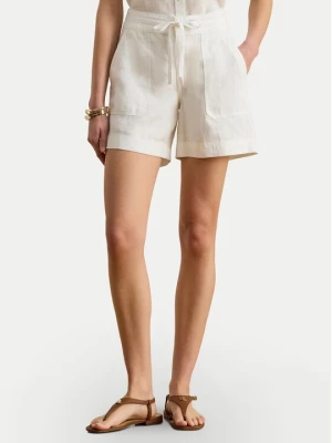 Obrázek produktu LAUREN RALPH LAUREN Šortky z materiálu 200P13694001 Bílá Regular Fit