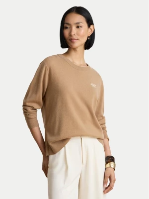 Obrázek produktu LAUREN RALPH LAUREN Svetr 200P03371500 Tmavě béžová Relaxed Fit