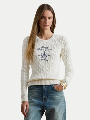 Obrázek produktu LAUREN RALPH LAUREN Svetr 200P03508003 Bílá Slim Fit