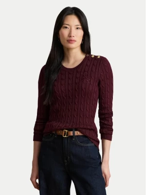 Obrázek produktu LAUREN RALPH LAUREN Svetr 200P14039503 Bordó Regular Fit