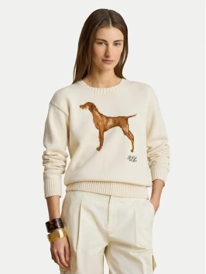 Obrázek produktu LAUREN RALPH LAUREN Svetr 200P14120001 Krémová Regular Fit
