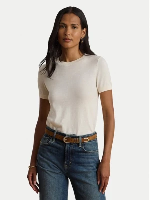Obrázek produktu LAUREN RALPH LAUREN T-Shirt 200P14055500 Krémová Regular Fit