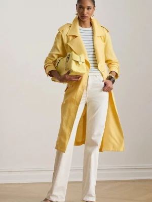 Obrázek produktu Lauren Ralph Lauren trenčkot dámský lněný žlutá