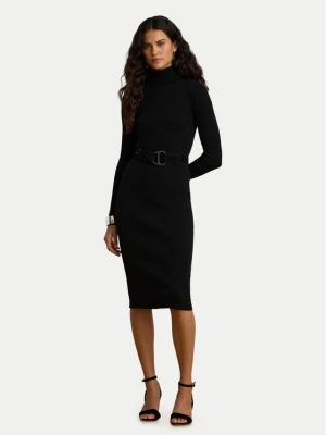 Obrázek produktu LAUREN RALPH LAUREN Úpletové šaty 200P14784001 Černá Slim Fit