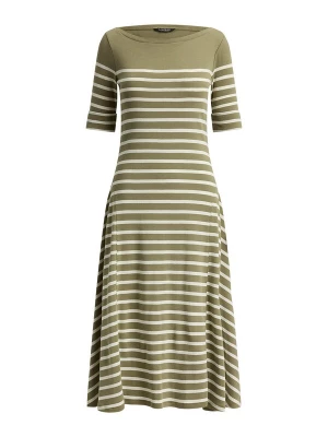 Obrázek produktu Lauren Ralph Lauren Úpletové šaty olivová / bílá