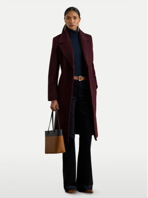 Obrázek produktu LAUREN RALPH LAUREN Vlněný kabát 297962169005 Bordó Regular Fit