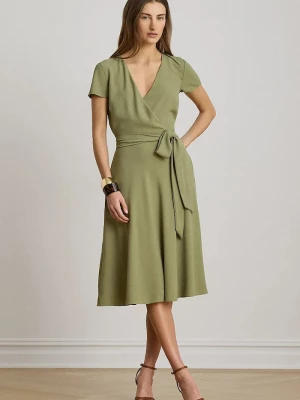 Obrázek produktu Lauren Ralph Lauren zavinovací šaty zelená