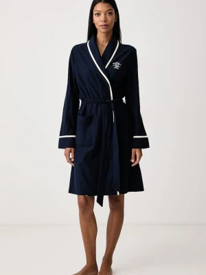 Obrázek produktu Lauren Ralph Lauren župan dámský bavlněný námořnická modř
