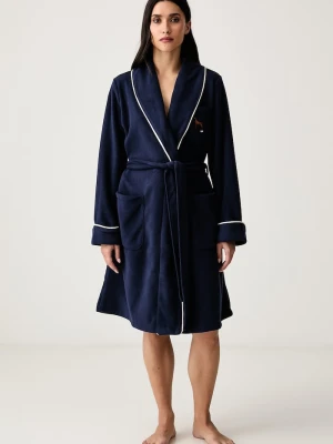 Obrázek produktu Lauren Ralph Lauren župan dámský fleecový námořnická modř