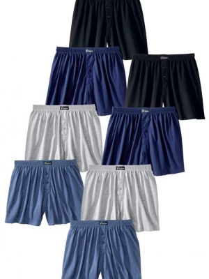 Obrázek produktu LE JOGGER Boxerky modrá / šedá / černá