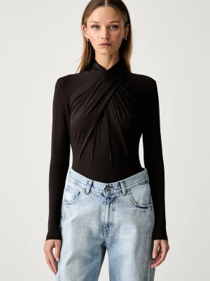 Obrázek produktu Le Privé body dámské s viskózou JADE BODYSUIT MARRON hnědá