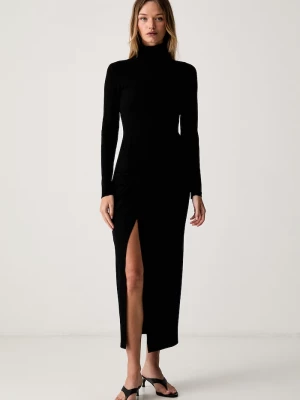 Obrázek produktu Le Privé bodycon šaty s viskózou SAPHIRA NOIR černá