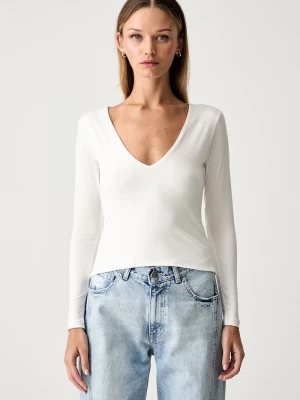 Obrázek produktu Le Privé halenka dámská s modalem ODILE TOP BLANC béžová
