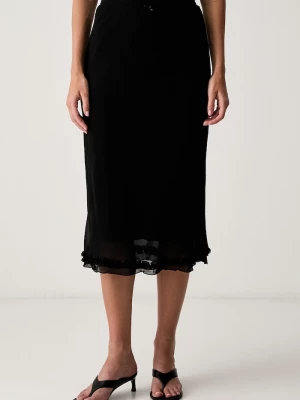 Obrázek produktu Le Privé sukně z viskózy MELISSA SKIRT NOIR černá