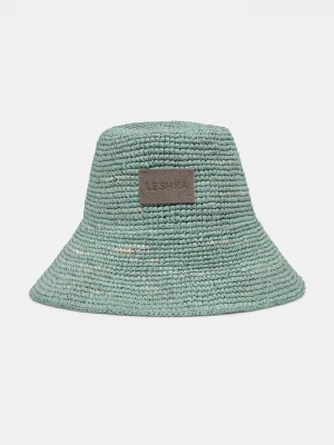 Obrázek produktu LE SH KA headwear klobouk dámský pletený Blue Bucket Hat zelená