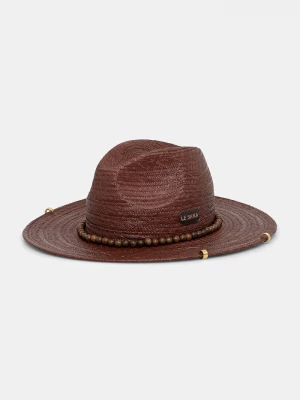 Obrázek produktu LE SH KA headwear slaměný klobouk dámský pletený hnědá