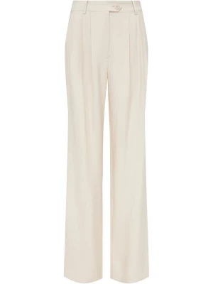 Obrázek produktu LeGer by Lena Gercke Kalhoty se sklady v pase 'Edina' offwhite