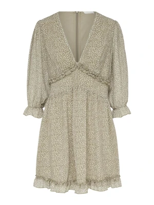 Obrázek produktu LeGer by Lena Gercke Šaty 'Flavia' khaki / bílá