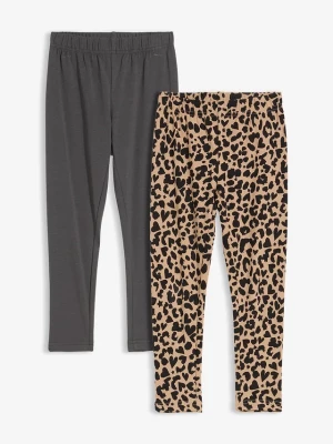 Obrázek produktu Legginsy z elastycznej mieszanki bawełny (2 szt.) BonPrix szary