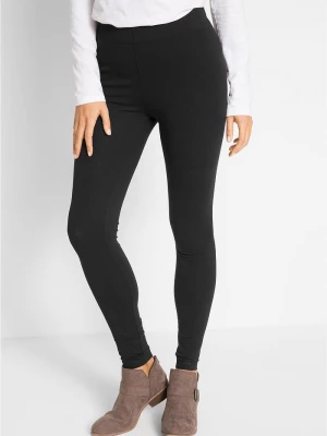 Obrázek produktu Legginsy z mieszanki bawełny BonPrix czarny