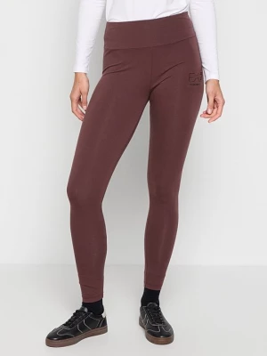 Obrázek produktu Legíny - kalhoty EA7 Emporio Armani tmavě hnědá