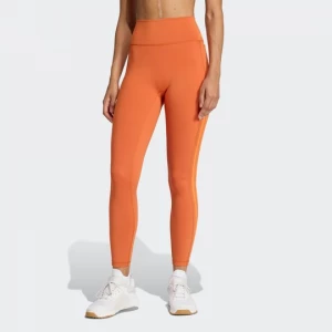 Obrázek produktu Legíny Optime Workout 3-Stripes 7 / 8 Adidas Fox Orange